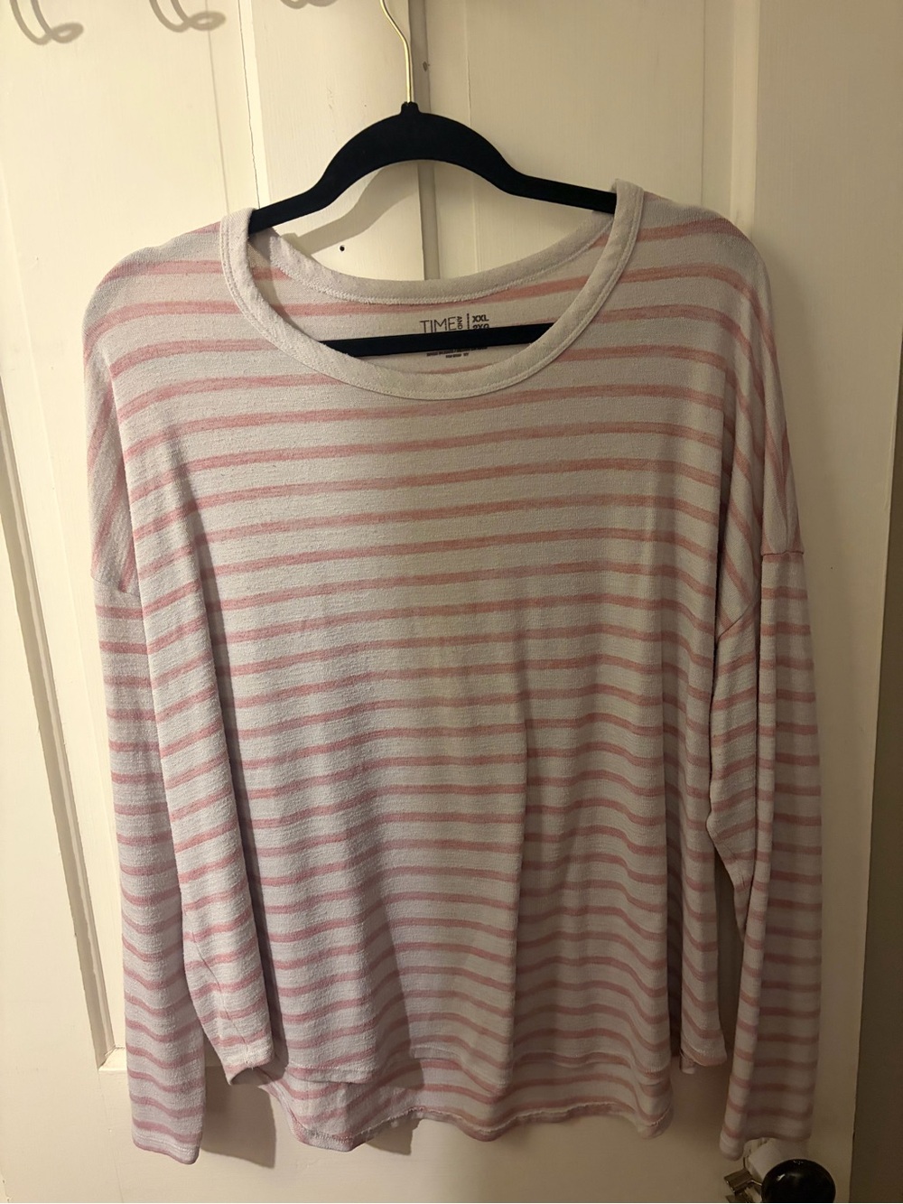 Pink Stripe Kids Pajama Top